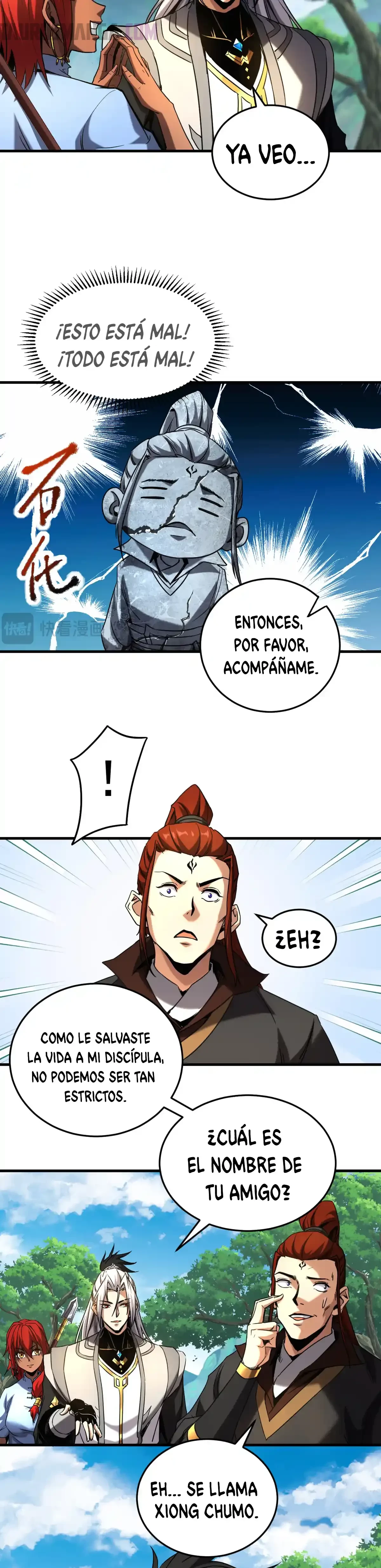 Mientras mis discípulas se matan, yo me relajo! > Capitulo 135 > Page 121